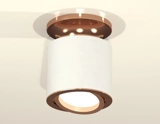 Точечный светильник Ambrella Light XS7401140 — золотой, ракурс 2
