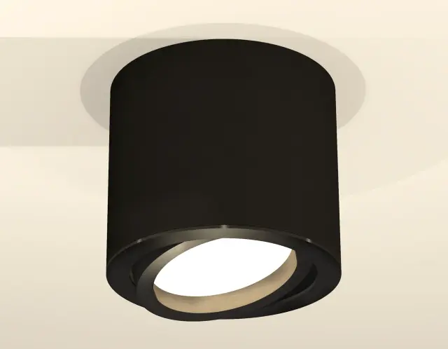 Точечный светильник Ambrella Light XS7402001 — черный, ракурс 2