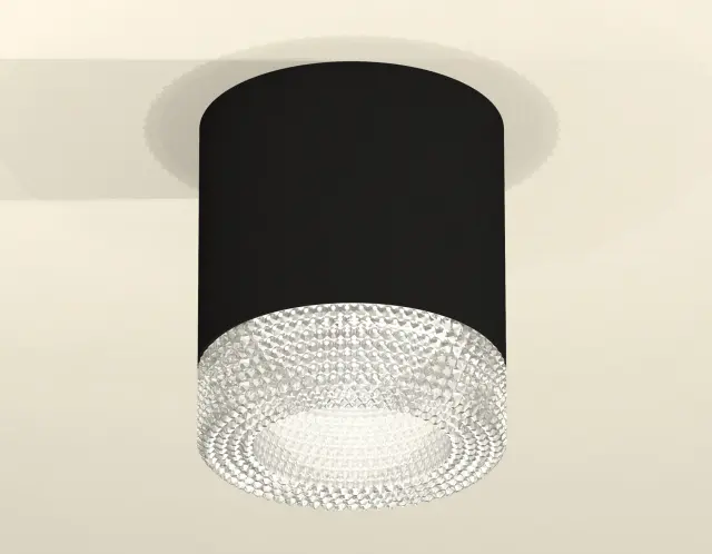 Точечный светильник Ambrella Light XS7402010 — черный, ракурс 2