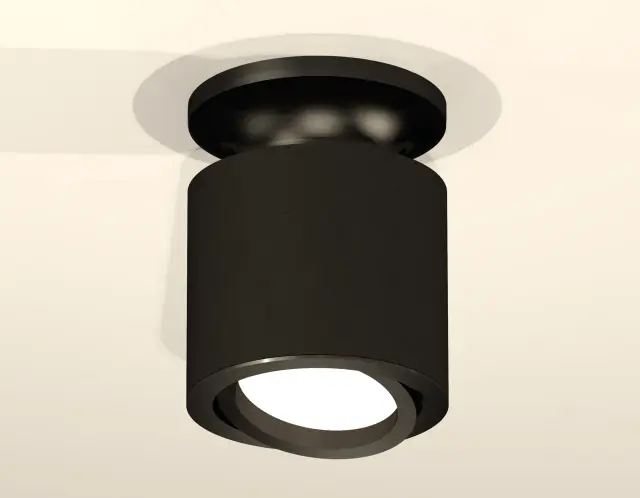 Точечный светильник Ambrella Light XS7402060 — черный, ракурс 2