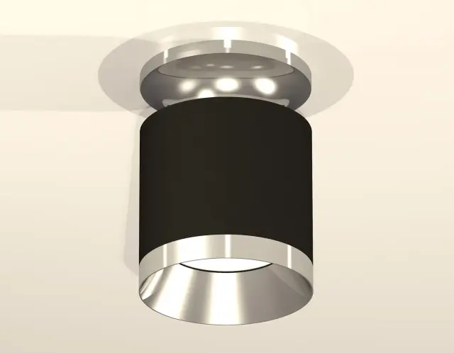Точечный светильник Ambrella Light XS7402082 — черный, ракурс 2