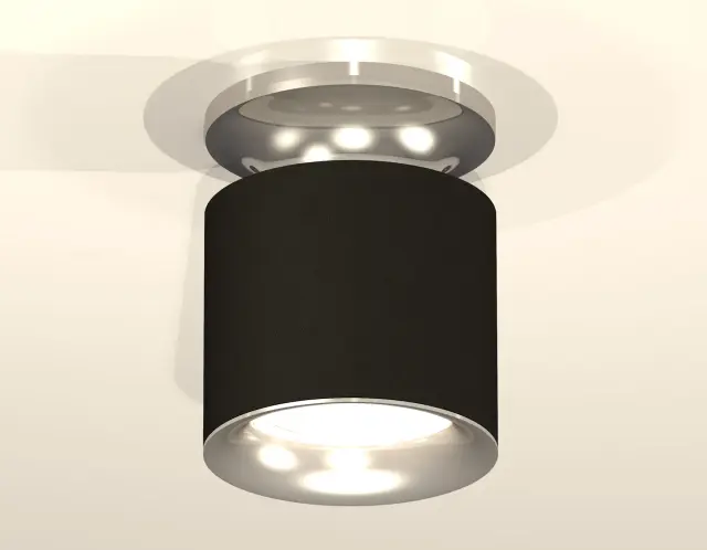 Точечный светильник Ambrella Light XS7402083 — черный, ракурс 2