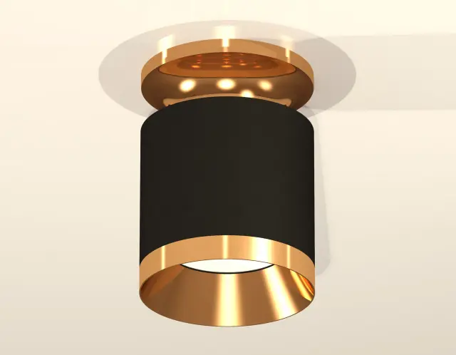 Точечный светильник Ambrella Light XS7402101 — золотой, ракурс 2
