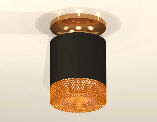 Точечный светильник Ambrella Light XS7402103 — золотой, ракурс 2