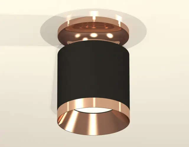 Точечный светильник Ambrella Light XS7402121 — золотой, ракурс 2