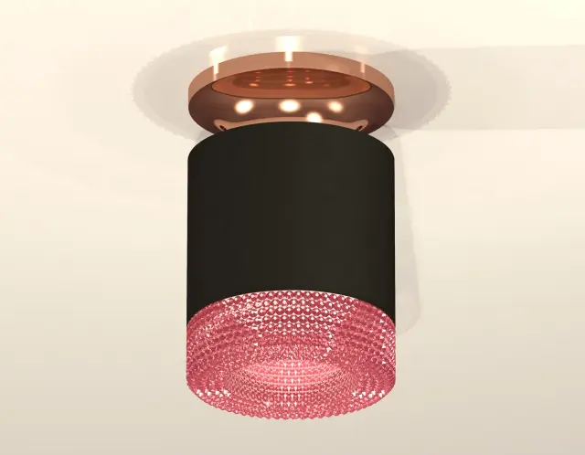 Точечный светильник Ambrella Light XS7402123 — золотой, ракурс 2