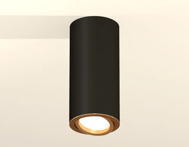 Точечный светильник Ambrella Light XS7443004 — черный, ракурс 2