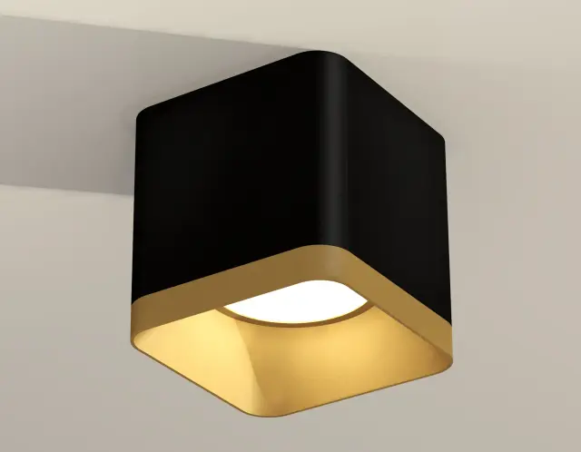Точечный светильник Ambrella Light XS7806004 — черный, ракурс 2