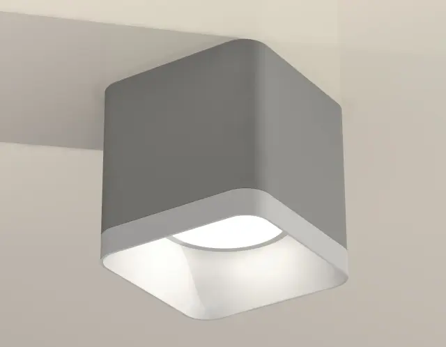 Точечный светильник Ambrella Light XS7807001 — серый, ракурс 2