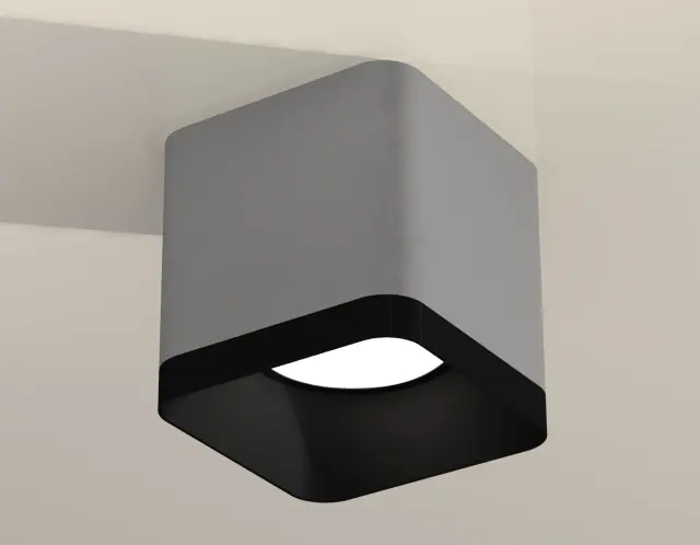 Точечный светильник Ambrella Light XS7807002 — серый, ракурс 2