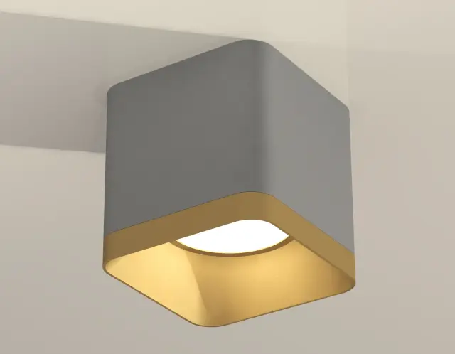 Точечный светильник Ambrella Light XS7807004 — серый, ракурс 2