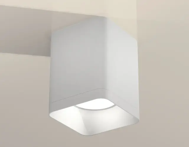 Точечный светильник Ambrella Light XS7812001 — белый, ракурс 2