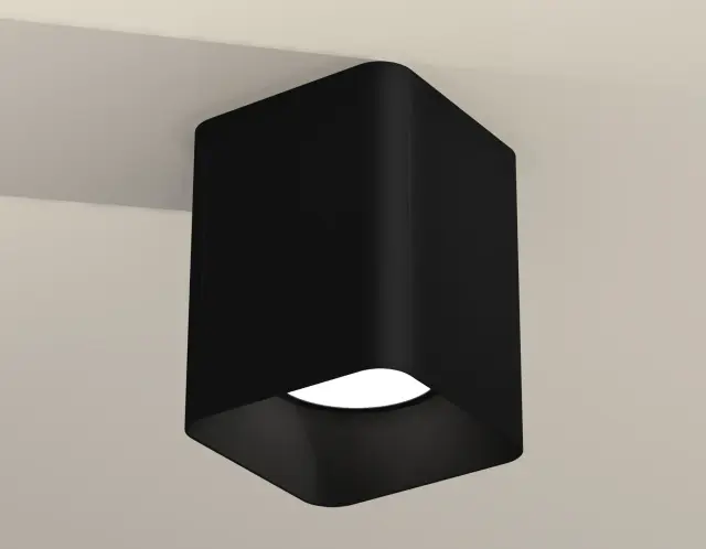 Точечный светильник Ambrella Light XS7813002 — черный, ракурс 2