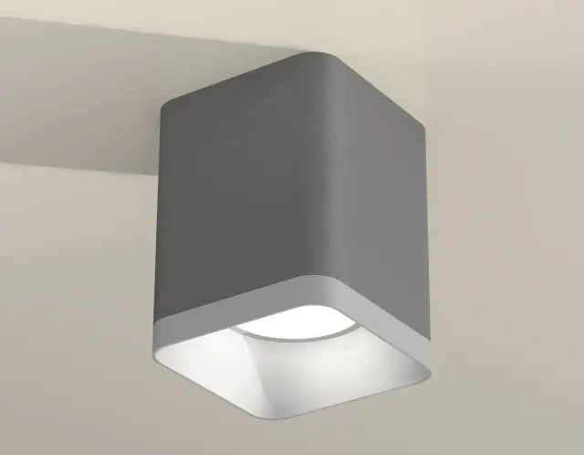 Точечный светильник Ambrella Light XS7814001 — серый, ракурс 2