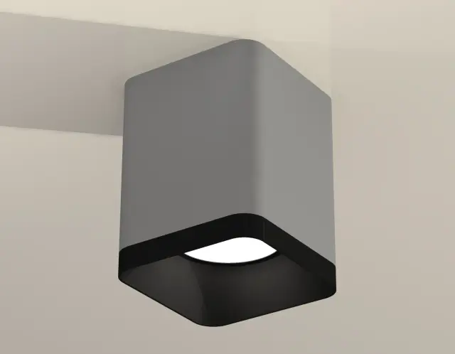 Точечный светильник Ambrella Light XS7814002 — серый, ракурс 2