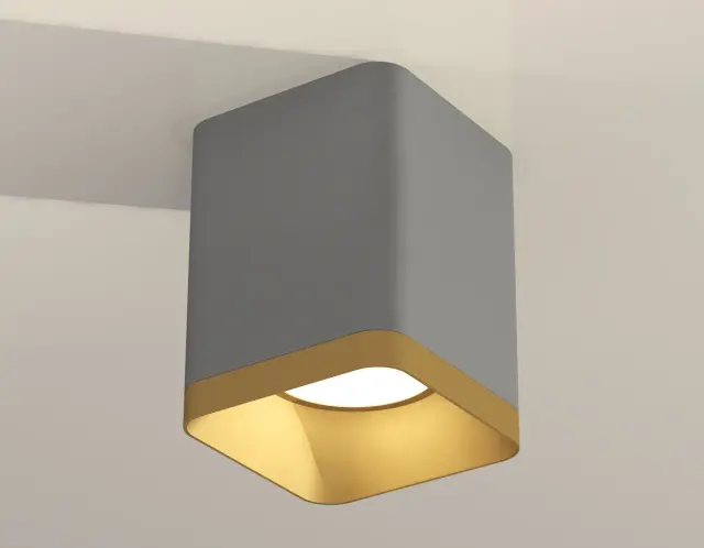 Точечный светильник Ambrella Light XS7814004 — серый, ракурс 2
