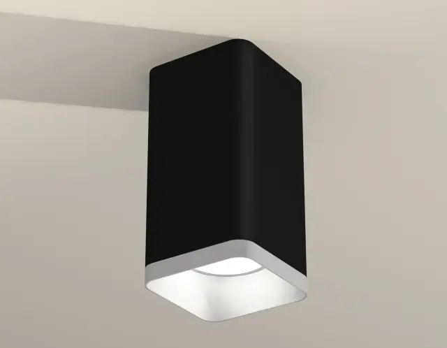 Точечный светильник Ambrella Light XS7821001 — черный, ракурс 2