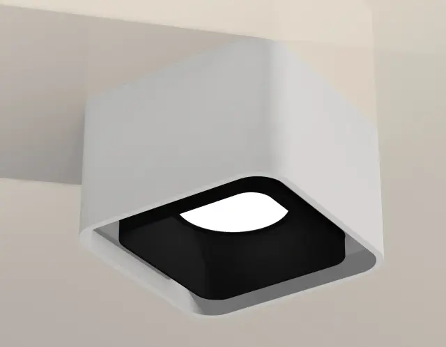 Точечный светильник Ambrella Light XS7832002 — белый, ракурс 2