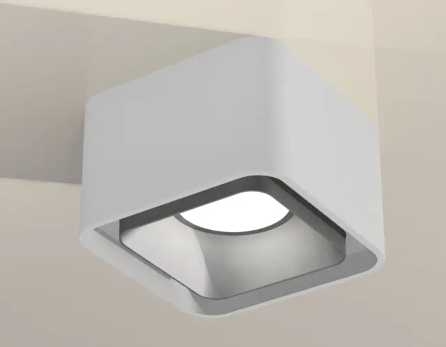 Точечный светильник Ambrella Light XS7832003 — белый, ракурс 2