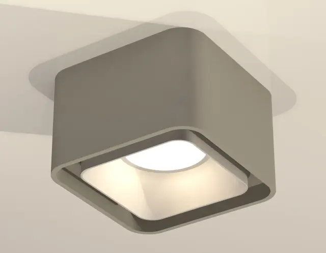 Точечный светильник Ambrella Light XS7834001 — серый, ракурс 2