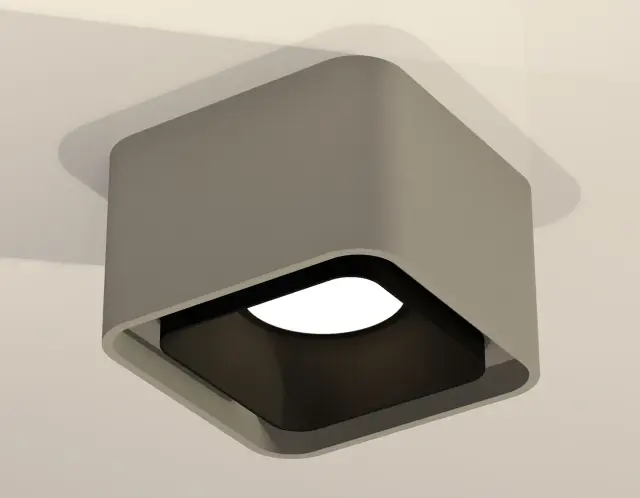 Точечный светильник Ambrella Light XS7834002 — серый, ракурс 2