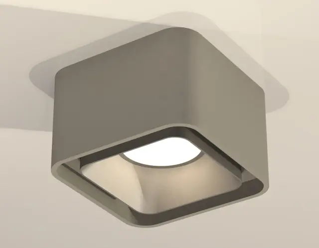 Точечный светильник Ambrella Light XS7834003 — серый, ракурс 2