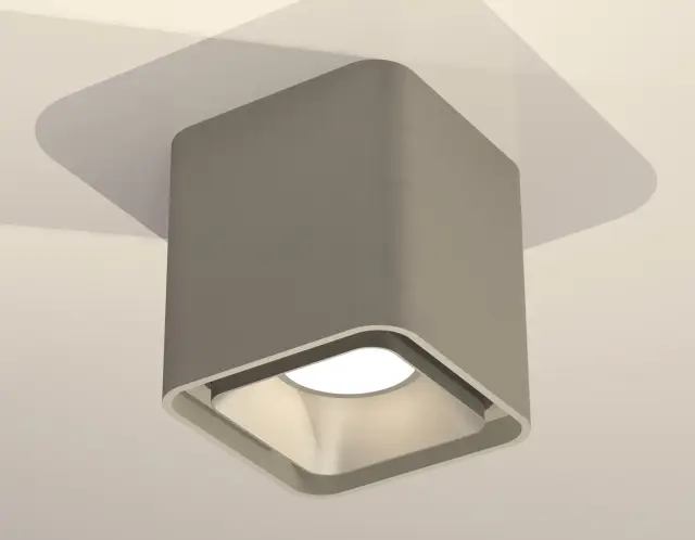 Точечный светильник Ambrella Light XS7842003 — серый, ракурс 2