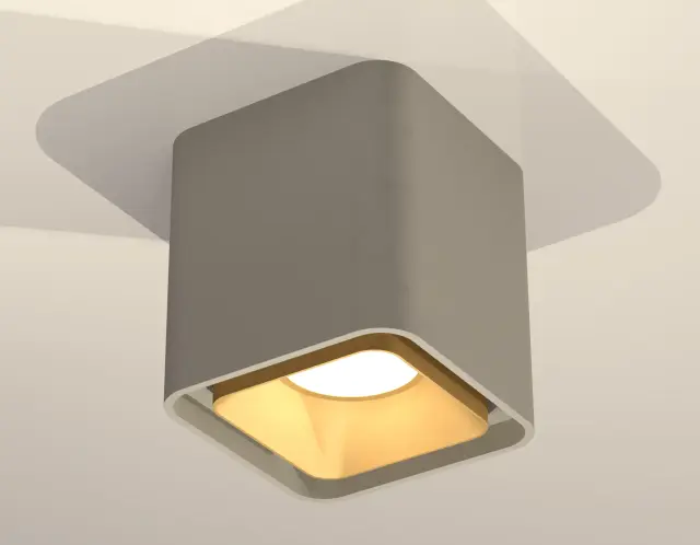 Точечный светильник Ambrella Light XS7842004 — серый, ракурс 2