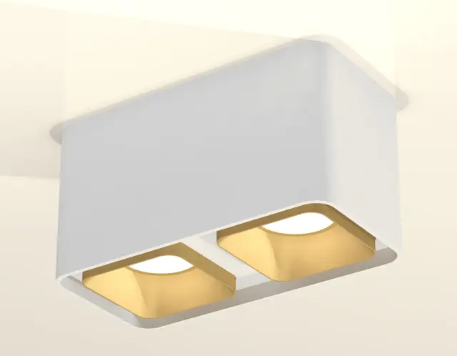 Точечный светильник Ambrella Light XS7850004 — белый, ракурс 2
