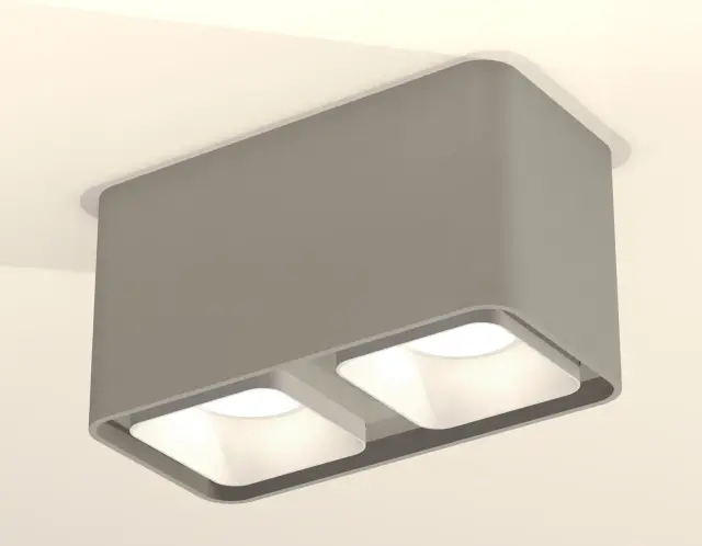 Точечный светильник Ambrella Light XS7852001 — серый, ракурс 2