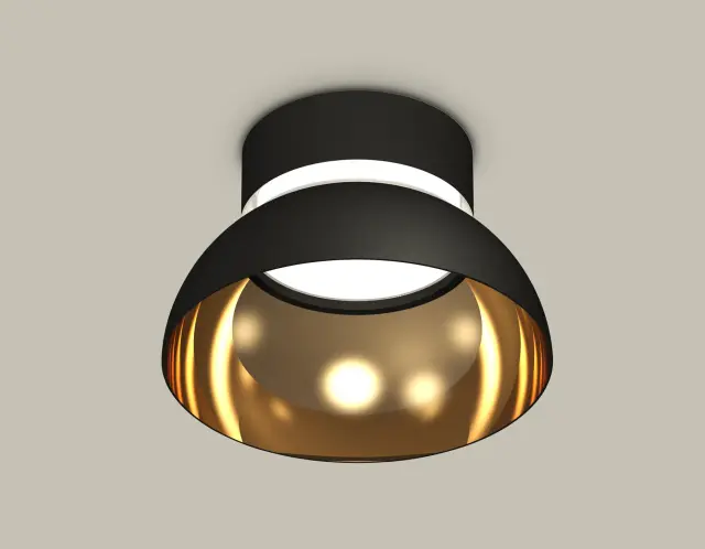 Точечный светильник Ambrella Light XS8102036 — черный, ракурс 2