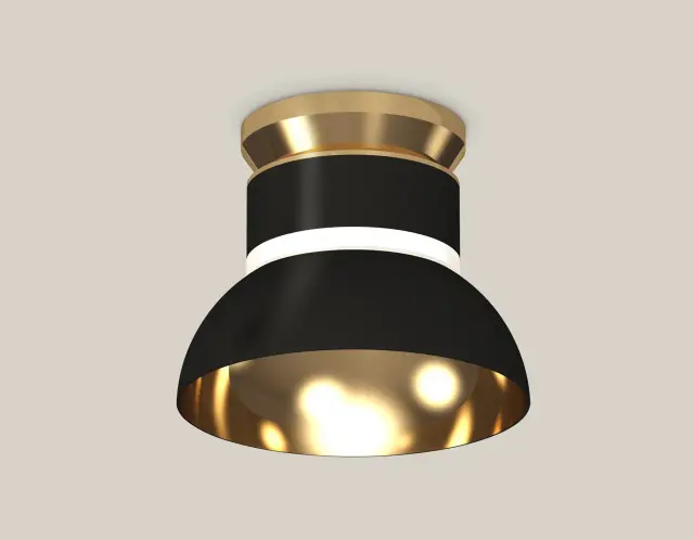 Точечный светильник Ambrella Light XS8102061 — золотой, ракурс 2