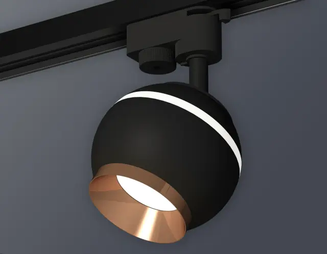 Трековый светильник Ambrella Light XT1102006 — черный, ракурс 2