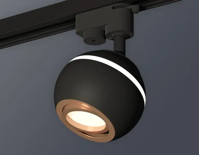 Трековый светильник Ambrella Light XT1102024 — черный, ракурс 2