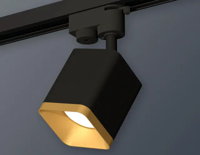 Трековый светильник Ambrella Light XT7813003 — черный, ракурс 2