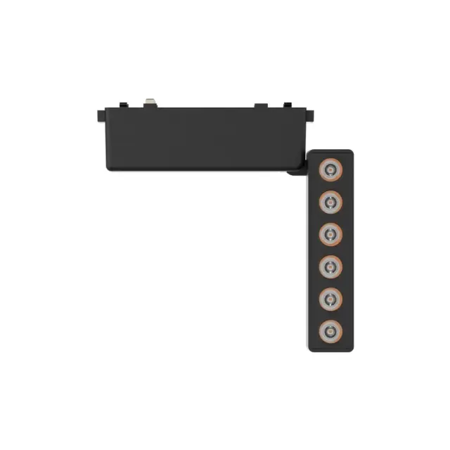 Светильник для трека Aployt APL.0102.00.06 MAGNETIC TRACK 48 — черный, ракурс 5