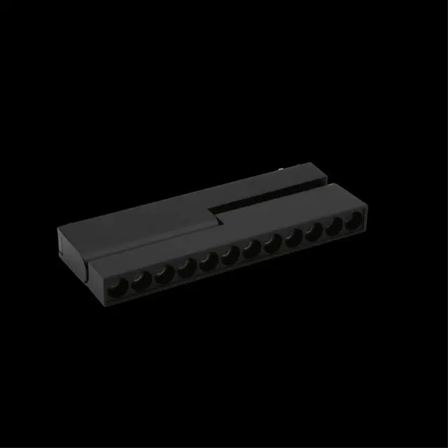 Светильник для трека Aployt APL.0104.00.20 MAGNETIC TRACK 48 — черный, ракурс 6
