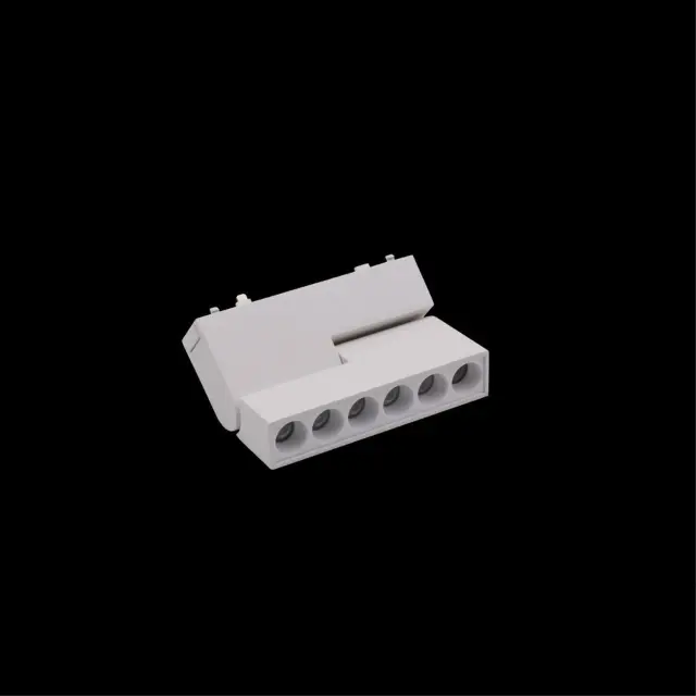 Светильник для трека Aployt APL.0104.10.10 MAGNETIC TRACK 48 — белый, ракурс 4
