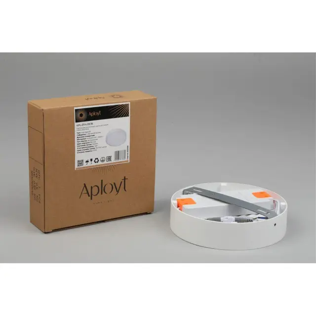 Точечный светильник Aployt APL.0114.09.18 EVON — белый, ракурс 9