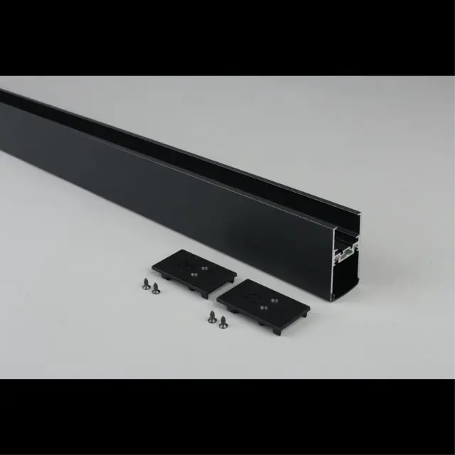 Шинопровод накладной Aployt APL.0172.00.100 MAGNETIC TRACK 48 — черный, ракурс 3