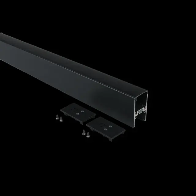 Шинопровод накладной Aployt APL.0172.00.100 MAGNETIC TRACK 48 — черный, ракурс 6