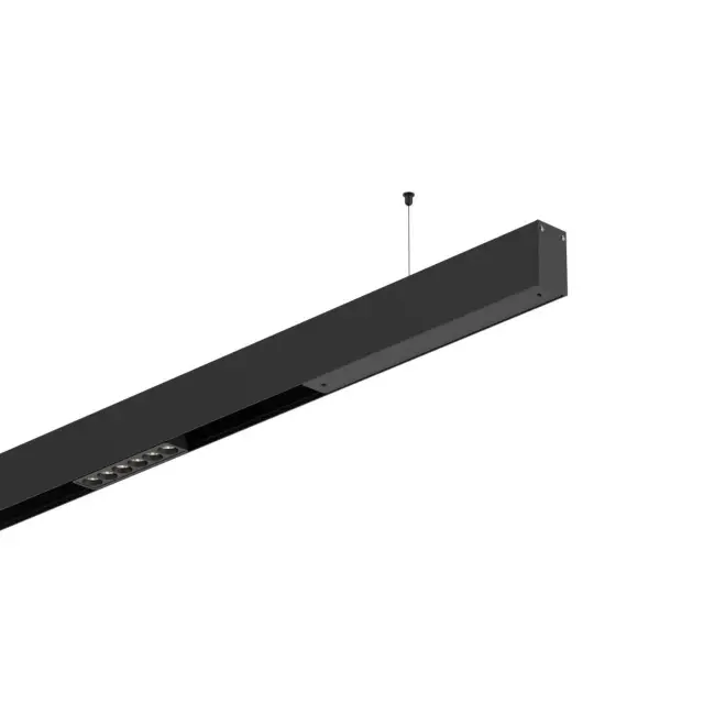Шинопровод накладной Aployt APL.0172.00.300 MAGNETIC TRACK 48 — черный, ракурс 2