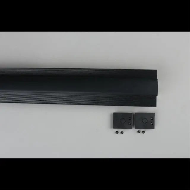 Шинопровод встраиваемый Aployt APL.0173.00.100 MAGNETIC TRACK 48 — черный, ракурс 3