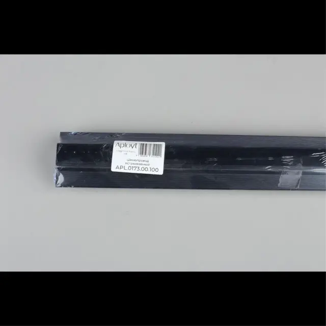 Шинопровод встраиваемый Aployt APL.0173.00.100 MAGNETIC TRACK 48 — черный, ракурс 7