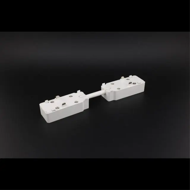 Коннектор питания прямой Aployt APL.0180.10.03 MAGNETIC TRACK 48 — белый, ракурс 7
