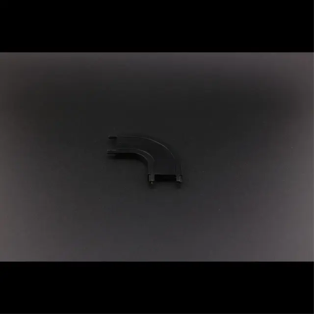 Коннектор питания полукруглый Aployt APL.0181.00.01 MAGNETIC TRACK 48 — черный, ракурс 7