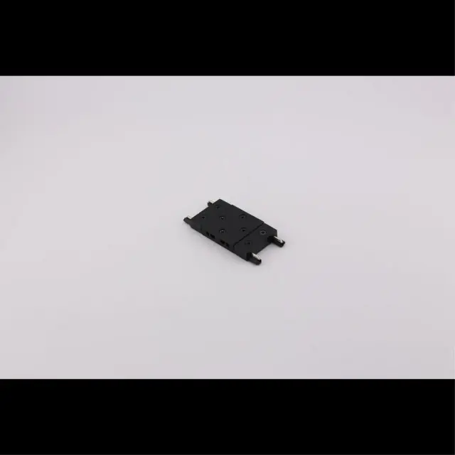 Коннектор питания прямой Aployt APL.0181.00.03 MAGNETIC TRACK 48 — черный, ракурс 2