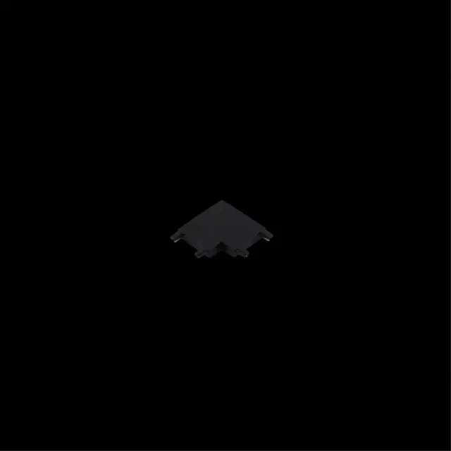 Коннектор угловой Aployt APL.0181.00.04 MAGNETIC TRACK 48 — черный, ракурс 8