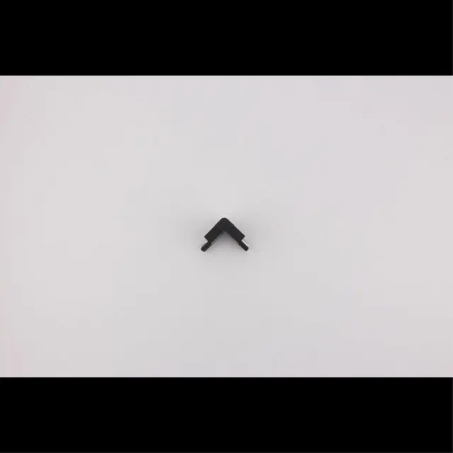 Коннектор питания угловой Aployt APL.0181.00.07 MAGNETIC TRACK 48 — черный, ракурс 3