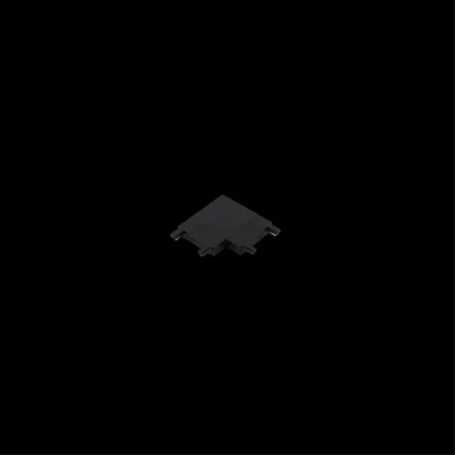 Коннектор питания угловой Aployt APL.0181.00.08 MAGNETIC TRACK 48 — черный, ракурс 9